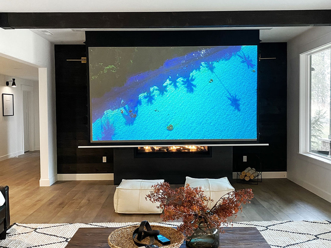 EVANESCE TAB TENSION B- IN-CEILING ELECTRIC LEINWÄNDE