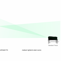 VMAX - LEINWÄNDE ELÉCTRICA CON PANTALLA MaxWhite PARA PROYECTORES ESTÁNDAR