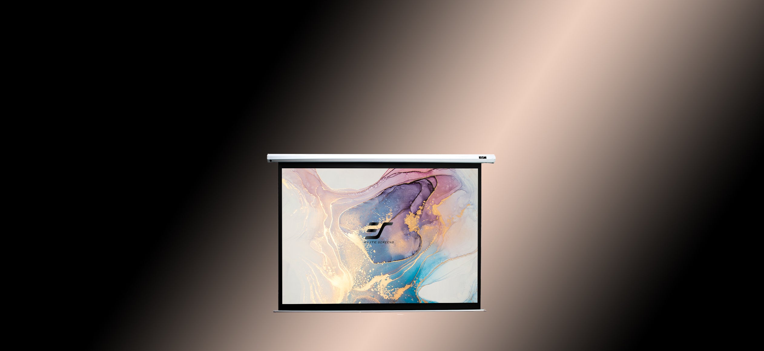 Pantalla de proyección eléctrica