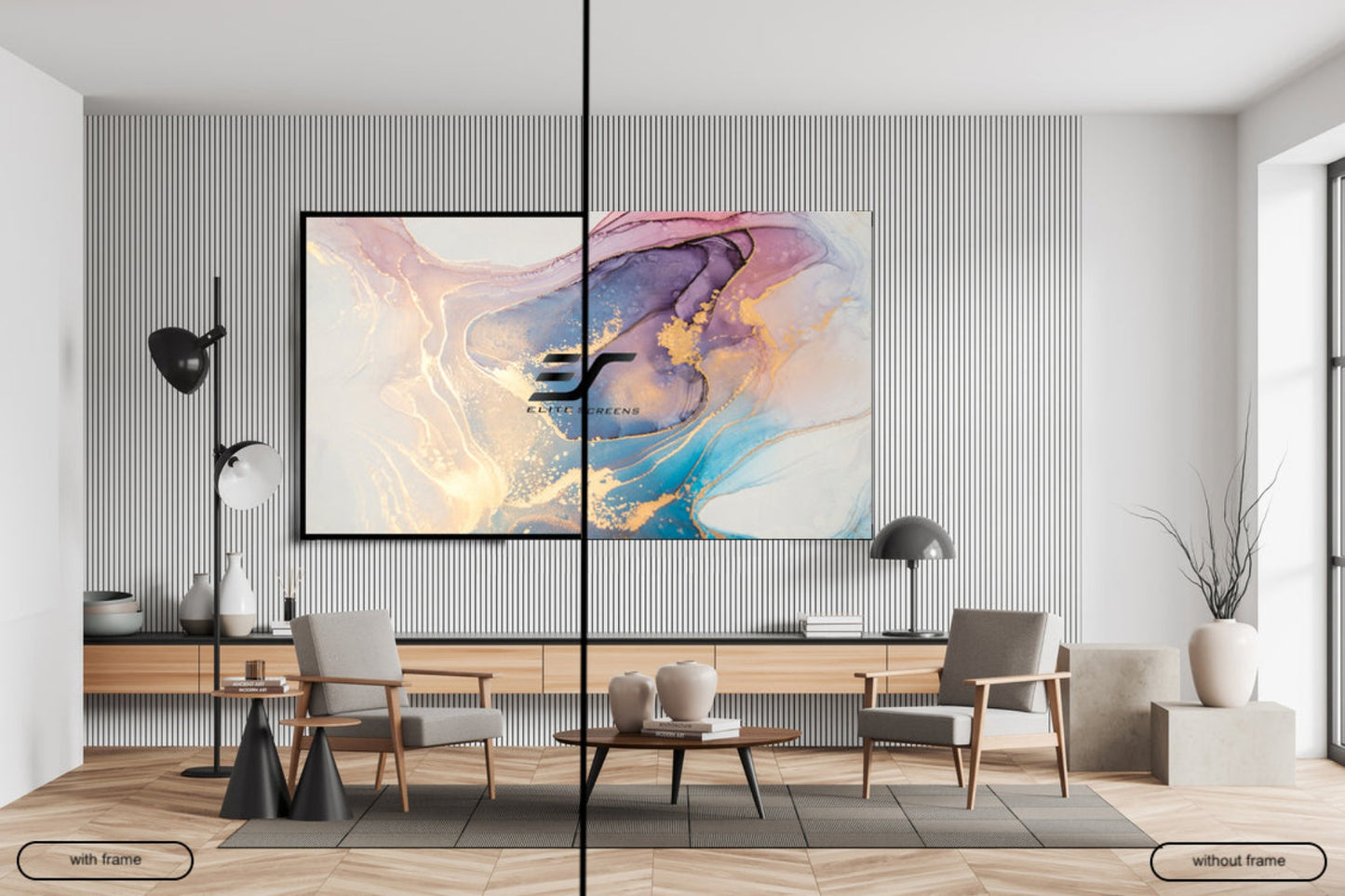 AEON EDGE FREE - PANTALLA DE PROYECCIÓN DE MARCO FINO