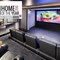 LUNETTE CURVED - PANTALLA DE PROYECCIÓN DE MARCO FIJO