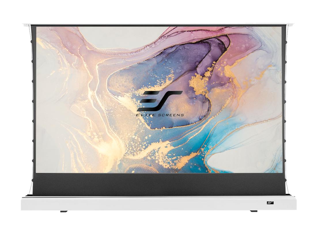 Pantalla de proyección eléctrica floor-up Kestrel Tab-Tension CLR