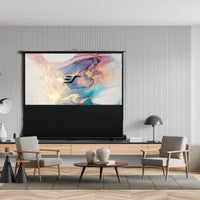 Used  - Very Good // EZ CINEMA PLUS TAB-TENSION - CineGrey 4D (ALR) / 16:9 / 113" (250x141 cm) // Item number: B-FT113UH-C4D-249H02832