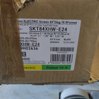 Usado - Aceptable // SAKER TAB TENSION - MaxWhite FG / Blanco / 16:9/84" (186x105 - Top-Drop 60cm) // SKT84XHW-E24--249H02636