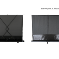 EZ CINEMA PLUS TAB-TENSION - ALR- PORTABLE PROJECTION SCREENS - TELESCOPE SYSTEM