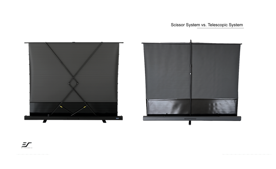 EZ CINEMA PLUS TAB-TENSION - ALR- PORTABLE PROJECTION SCREENS - TELESCOPE SYSTEM