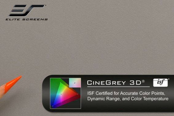 CINEGREY3D - MUESTRA DE MATERIAL DE PANTALLA (DIN A4)