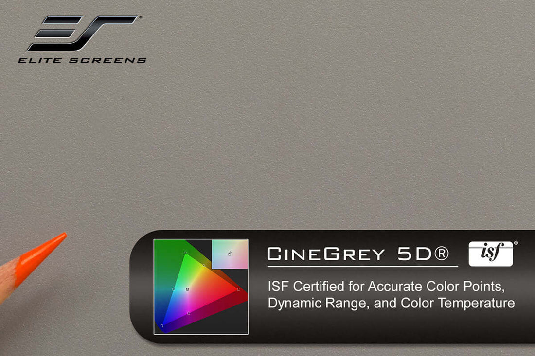 CINEGREY 5D - MUESTRA DE MATERIAL DE PANTALLA (DIN A4)