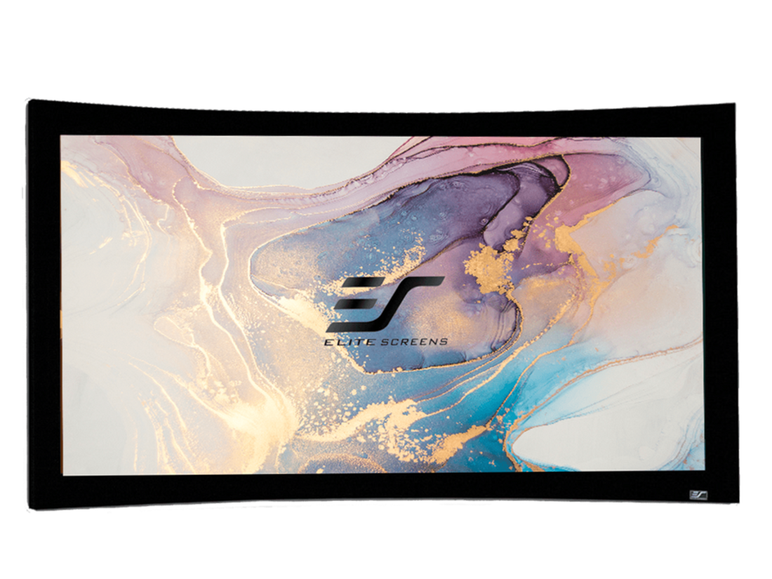 LUNETTE CURVED - PANTALLA DE PROYECCIÓN DE MARCO FIJO